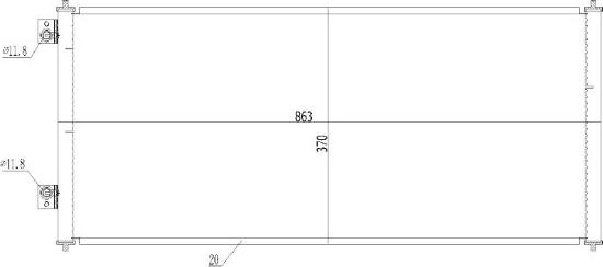 MTR 13054424 - Condensateur, climatisation droxauto.com
