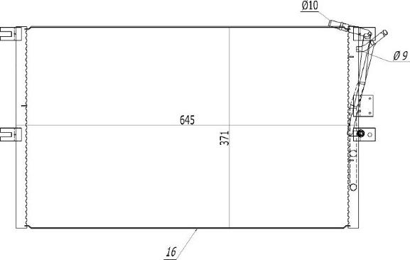 MTR 13054475 - Condensateur, climatisation droxauto.com