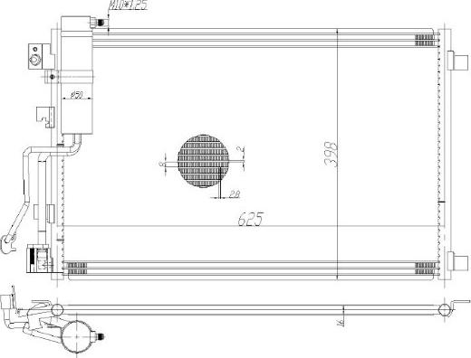 MTR 13054520 - Condensateur, climatisation droxauto.com