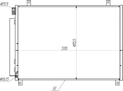 MTR 13054689 - Condensateur, climatisation droxauto.com