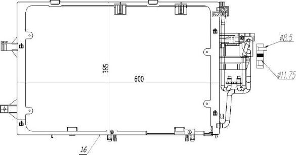 MTR 13054687 - Condensateur, climatisation droxauto.com