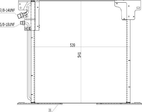 MTR 13054639 - Condensateur, climatisation droxauto.com