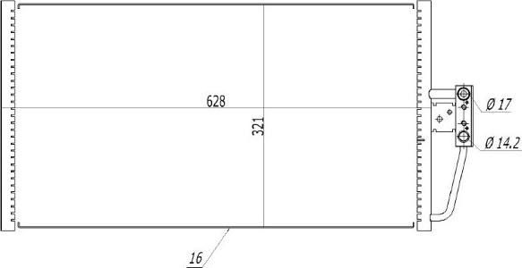 MTR 13054855 - Condensateur, climatisation droxauto.com