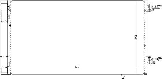MTR 13054390 - Condensateur, climatisation droxauto.com