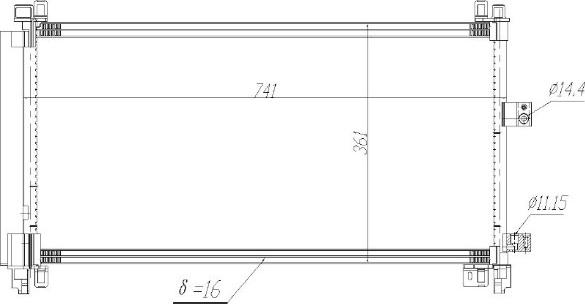 MTR 13054799 - Condensateur, climatisation droxauto.com