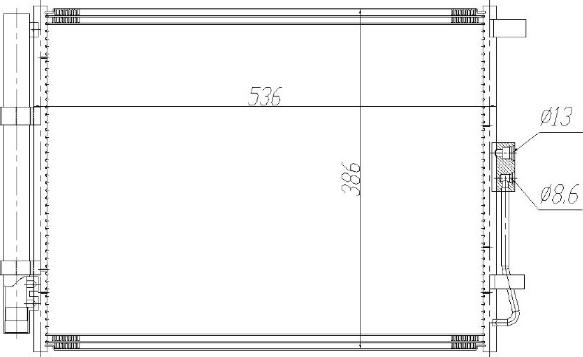 MTR 13054759 - Condensateur, climatisation droxauto.com