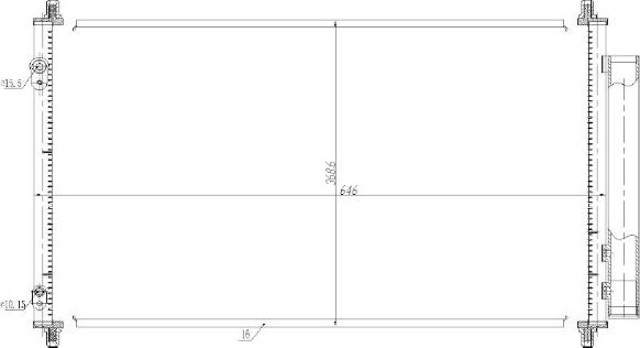 MTR 13054723 - Condensateur, climatisation droxauto.com