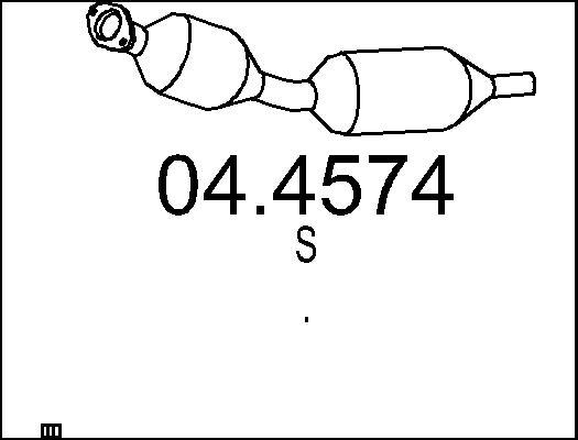 MTS 04.4574 - Catalyseur droxauto.com