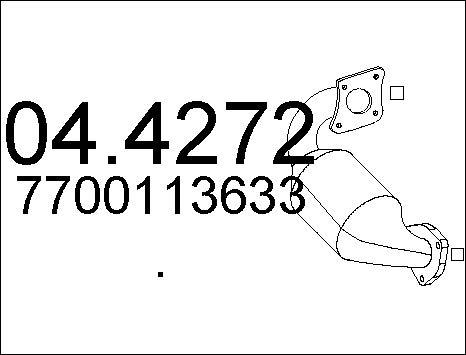 MTS 04.4272 - Catalyseur droxauto.com