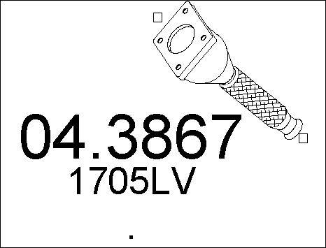 MTS 04.3867 - Catalyseur droxauto.com
