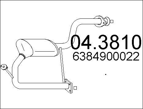 MTS 04.3810 - Catalyseur droxauto.com