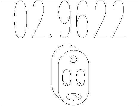 MTS 02.9622 - Support, silencieux droxauto.com