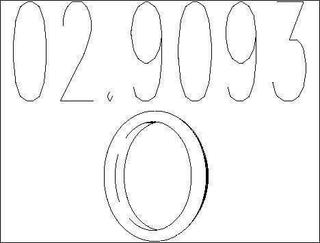 MTS 02.9093 - Support, silencieux droxauto.com