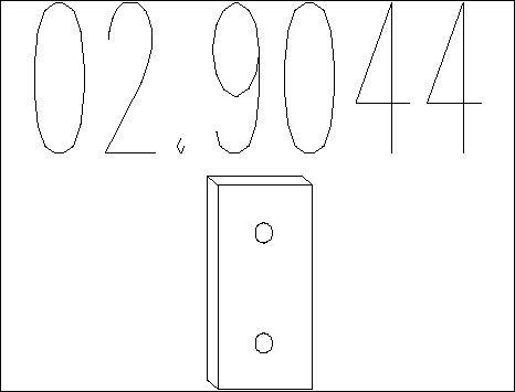 MTS 02.9044 - Support, silencieux droxauto.com