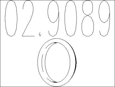 MTS 02.9089 - Support, silencieux droxauto.com