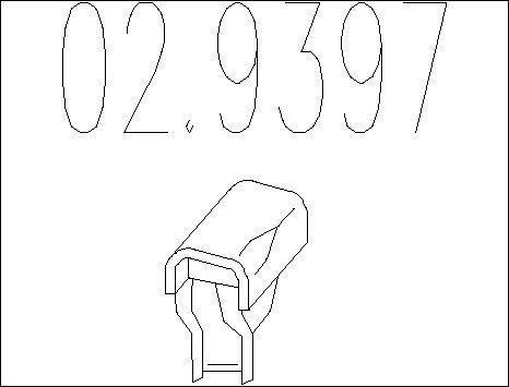 MTS 02.9397 - Support, silencieux droxauto.com