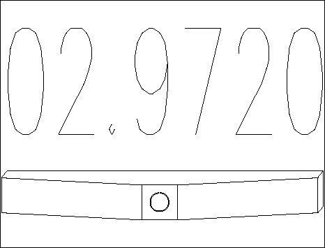 MTS 02.9720 - Support, silencieux droxauto.com