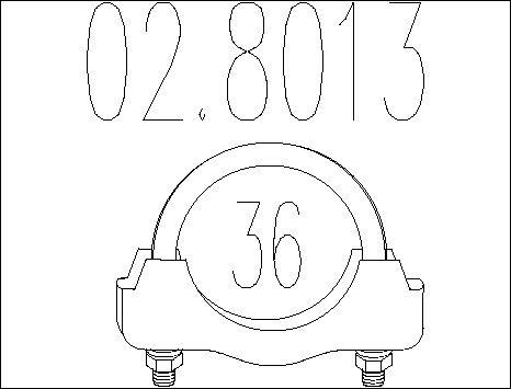 MTS 02.8013 - Raccord de tuyau, système d'échappement droxauto.com
