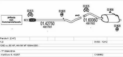 MTS C100662017523 - Échappement droxauto.com