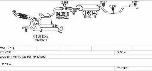 MTS C210602008057 - Échappement droxauto.com