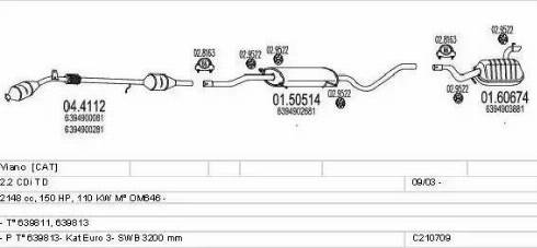 MTS C210709020745 - Échappement droxauto.com