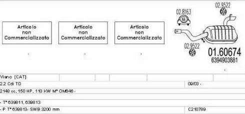MTS C210789024789 - Échappement droxauto.com
