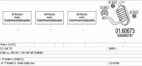 MTS C210788024788 - Échappement droxauto.com