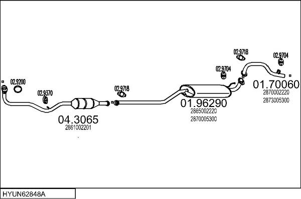 MTS HYUN62848A021899 - Échappement droxauto.com