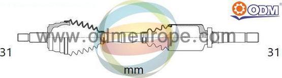 Multiparts 18-052660 - Arbre de transmission droxauto.com