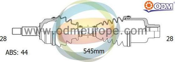 Multiparts 18-052381 - Arbre de transmission droxauto.com