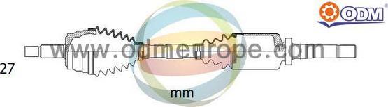 Multiparts 18-012810 - Arbre de transmission droxauto.com