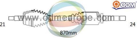 Multiparts 18-162770 - Arbre de transmission droxauto.com