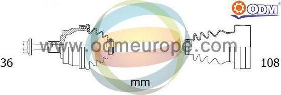 Multiparts 18-215430 - Arbre de transmission droxauto.com