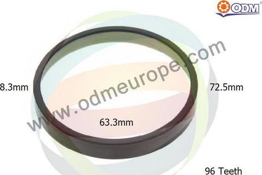 Multiparts 26-160026 - Anneau de palpeur, ABS droxauto.com