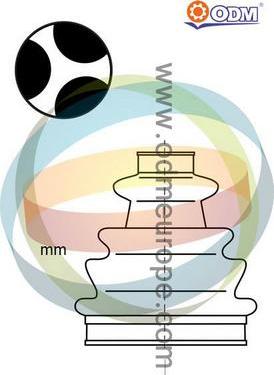 Multiparts 21-990438 - Joint-soufflet, arbre de commande droxauto.com