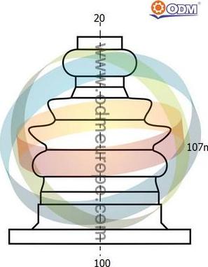 Multiparts 21-990177 - Joint-soufflet, arbre de commande droxauto.com