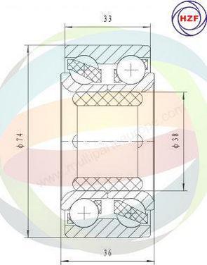 Multiparts 70-090146 - Kit de roulements de roue droxauto.com