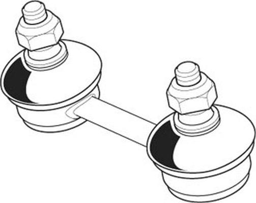 NAKATA N 99004 - Entretoise / tige, stabilisateur droxauto.com