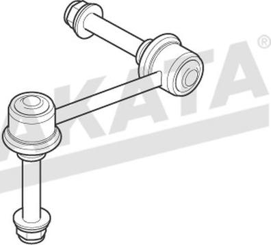 NAKATA N 99154 - Entretoise / tige, stabilisateur droxauto.com