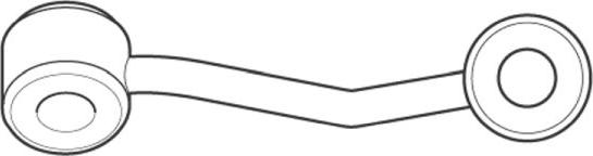 NAKATA N 95001 - Entretoise / tige, stabilisateur droxauto.com