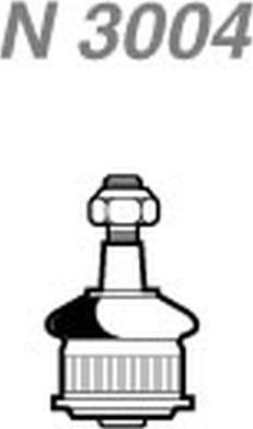 NAKATA N 3004 - Rotule de suspension droxauto.com