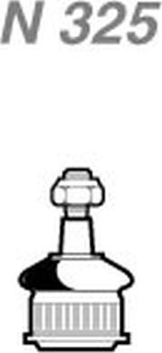 NAKATA N 325 - Rotule de suspension droxauto.com