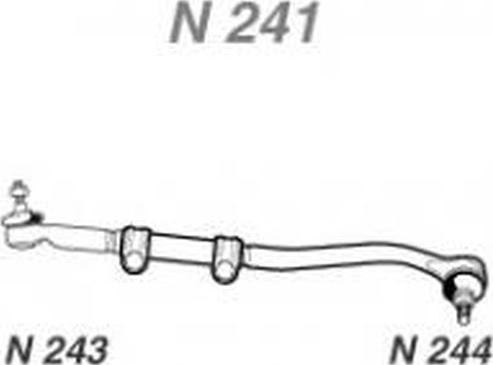 NAKATA N 241 - Barre de connexion droxauto.com