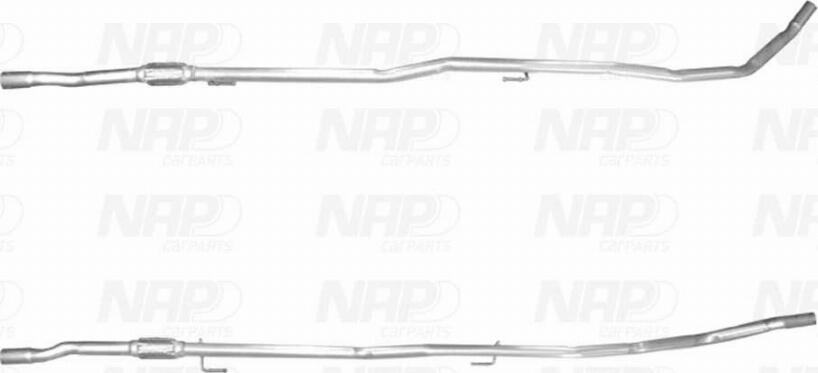 NAP CAC10621 - Tuyau d'échappement droxauto.com