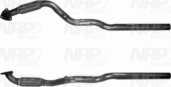 NAP CAC10086 - Tuyau d'échappement droxauto.com