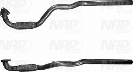 NAP CAC10087 - Tuyau d'échappement droxauto.com