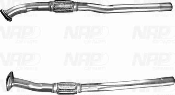 NAP CAC10399 - Tuyau d'échappement droxauto.com