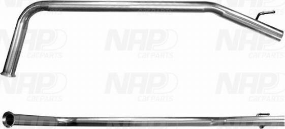 NAP CAC10342 - Tuyau d'échappement droxauto.com