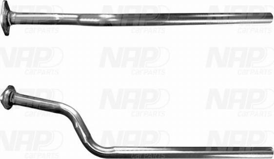 NAP CAC10314 - Tuyau d'échappement droxauto.com