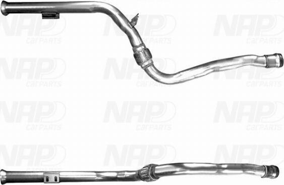 NAP CAC10381 - Tuyau d'échappement droxauto.com